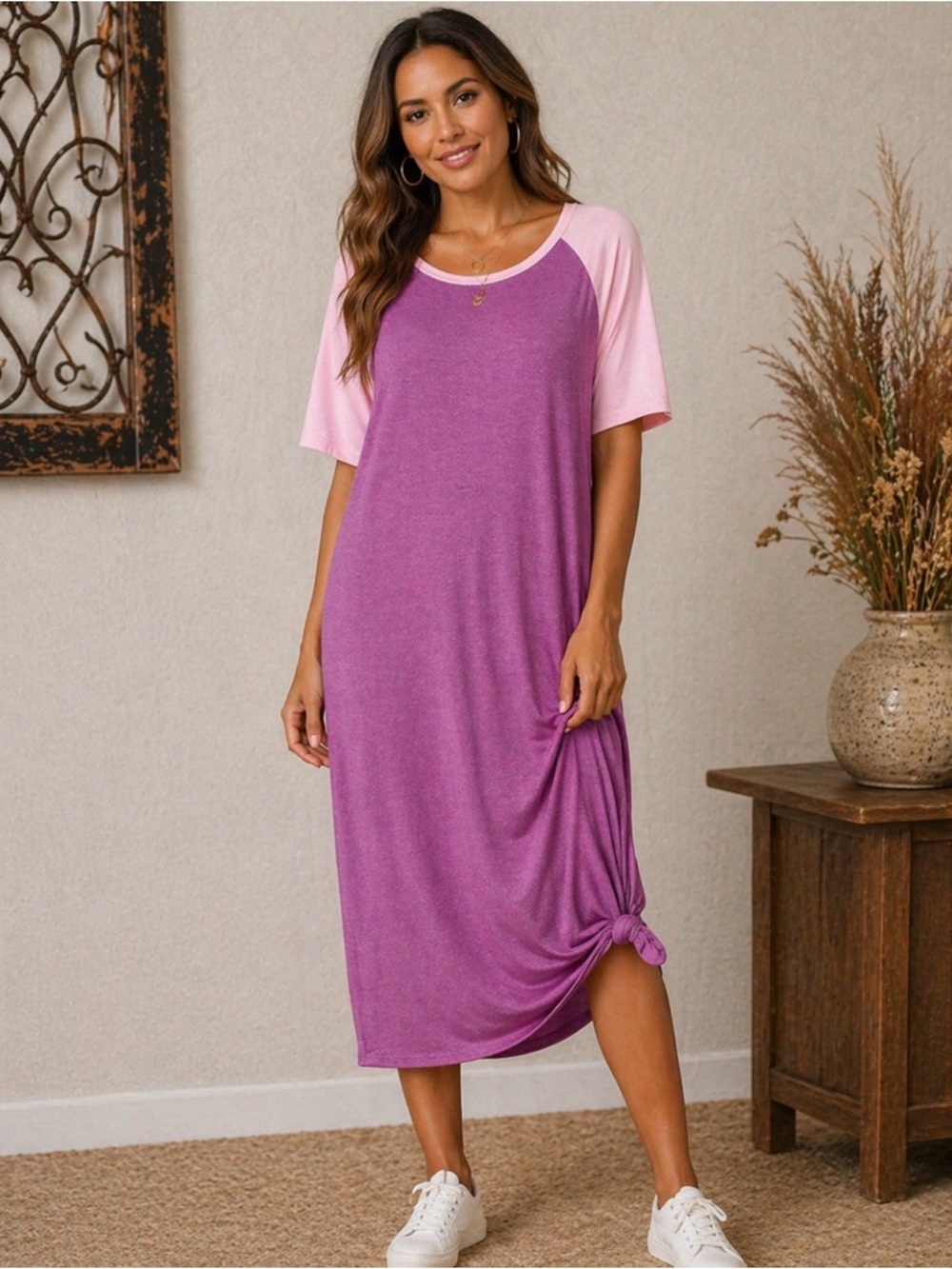 LuLaRoe short sleeve midi dress